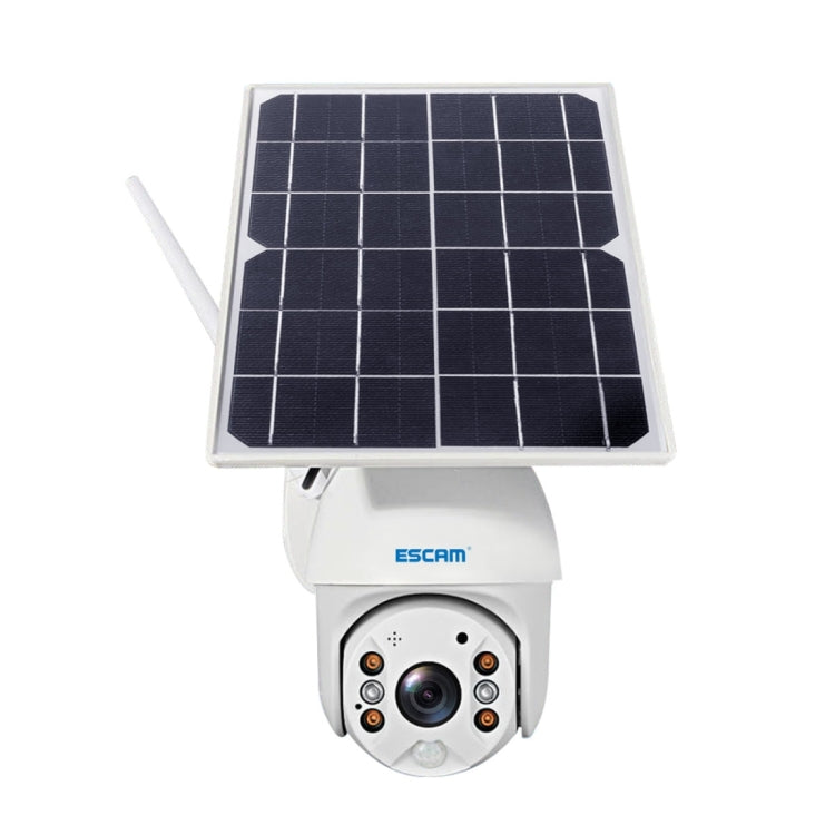 ESCAM QF280 HD 1080P IP66 Waterproof WiFi Solar Panel PT IP Camera with Battery, Support Night Vision / Motion Detection / TF Card / Two Way Audio, with Battery ESCAM QF280 HD 1080P IP66 Waterproof WiFi Solar Panel PT IP Camera with Battery, Support Night Vision / Motion Detection / TF Card / Two Way Audio, with Battery